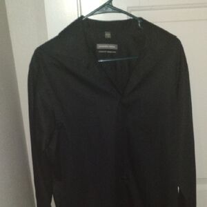 Geoffrey Beene Black Dress Shirt